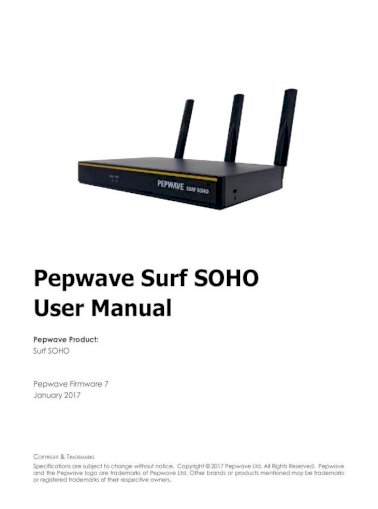 Pepwave Transit Duo Manual - Instructional Tech