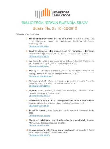 Biblioteca Erwin Buendia Silva Boletin No 2 Cdn La Vaca Purpura Diferenciate Para Pdf Document