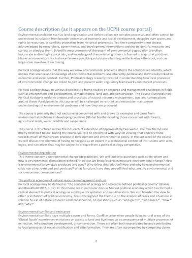 Intakt Effektiv vækstdvale Political Ecology at University of Copenhagen Political ecology may be  defined as ^the concerns of ecology - [PDF Document]